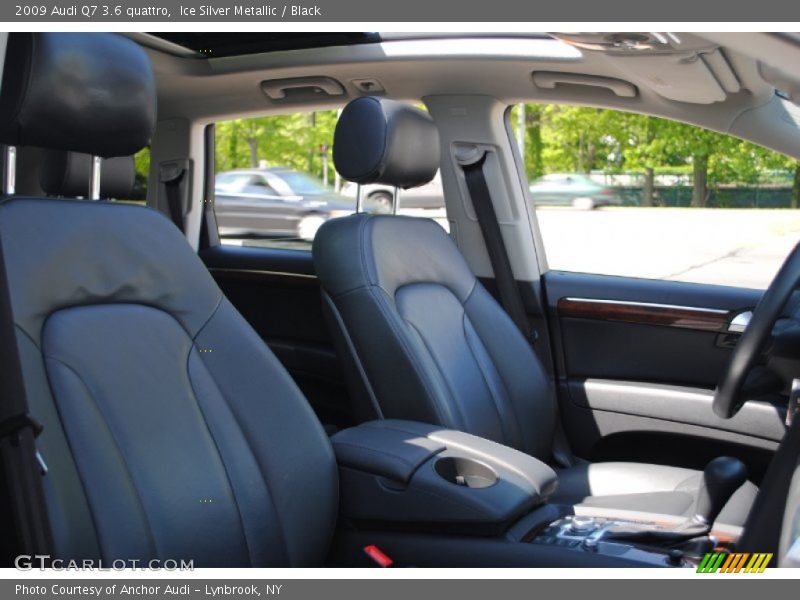 Ice Silver Metallic / Black 2009 Audi Q7 3.6 quattro