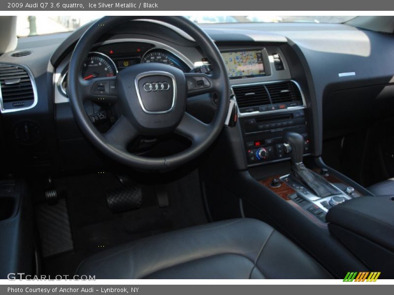 Ice Silver Metallic / Black 2009 Audi Q7 3.6 quattro