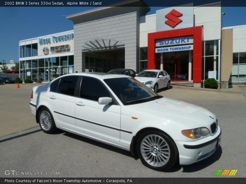 Alpine White / Sand 2002 BMW 3 Series 330xi Sedan