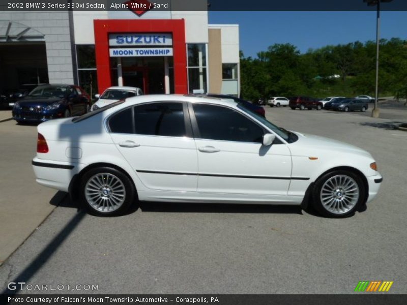 Alpine White / Sand 2002 BMW 3 Series 330xi Sedan