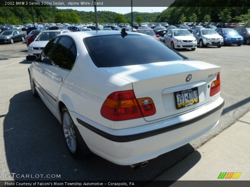 Alpine White / Sand 2002 BMW 3 Series 330xi Sedan