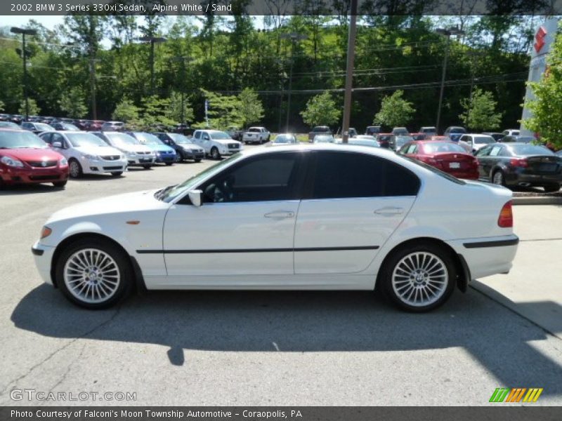 Alpine White / Sand 2002 BMW 3 Series 330xi Sedan