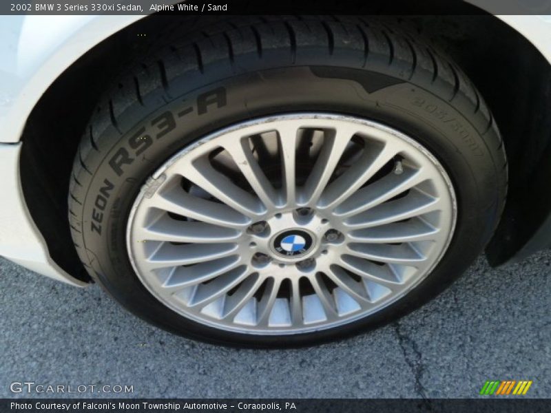 Alpine White / Sand 2002 BMW 3 Series 330xi Sedan