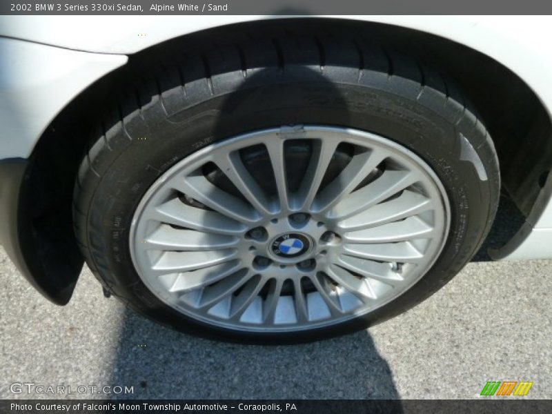 Alpine White / Sand 2002 BMW 3 Series 330xi Sedan
