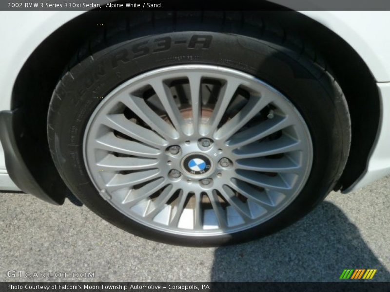 Alpine White / Sand 2002 BMW 3 Series 330xi Sedan