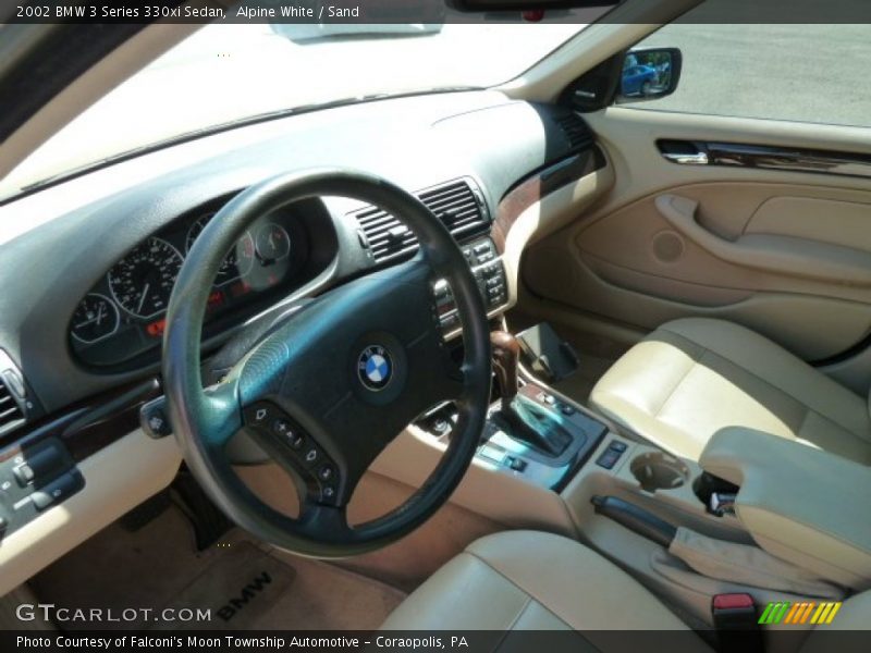 Alpine White / Sand 2002 BMW 3 Series 330xi Sedan