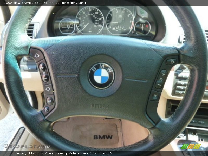 Alpine White / Sand 2002 BMW 3 Series 330xi Sedan