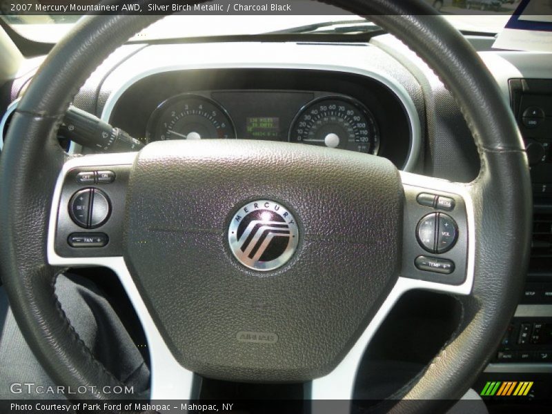 Silver Birch Metallic / Charcoal Black 2007 Mercury Mountaineer AWD