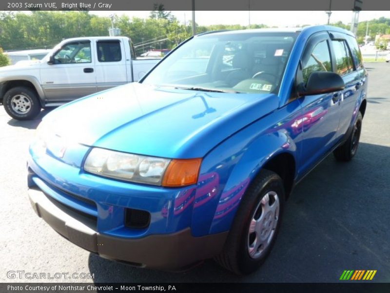 Bright Blue / Gray 2003 Saturn VUE
