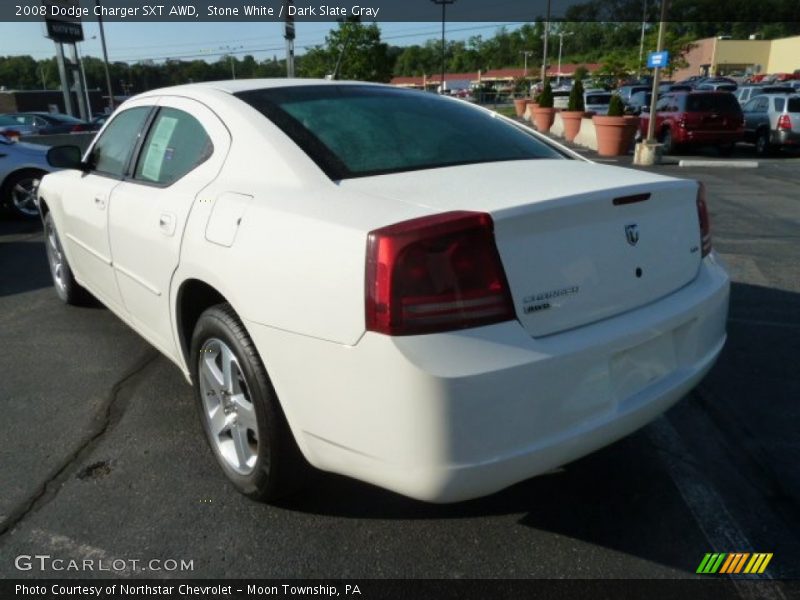 Stone White / Dark Slate Gray 2008 Dodge Charger SXT AWD