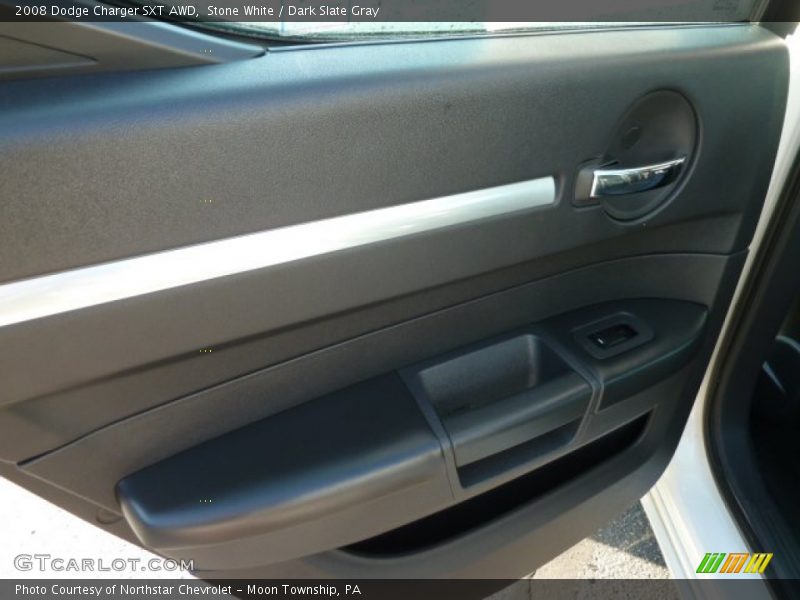 Stone White / Dark Slate Gray 2008 Dodge Charger SXT AWD