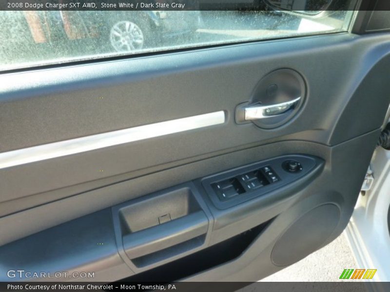 Stone White / Dark Slate Gray 2008 Dodge Charger SXT AWD