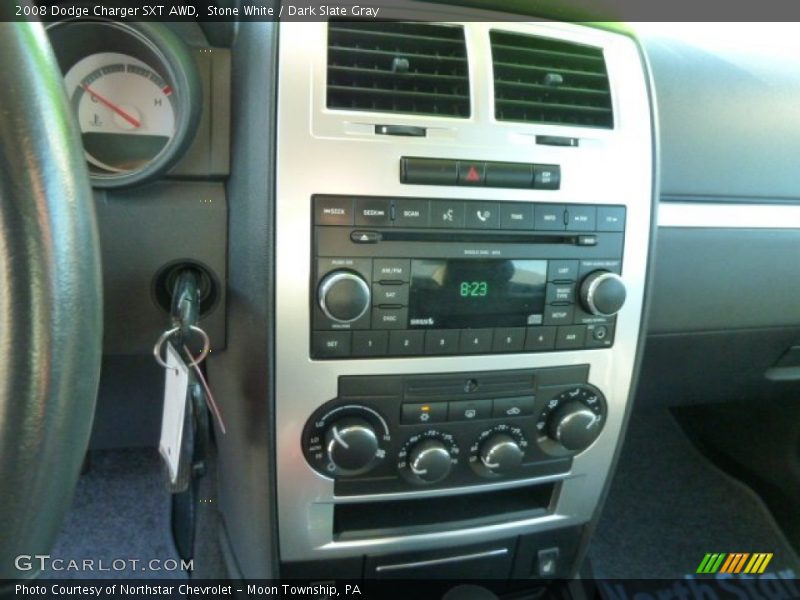 Stone White / Dark Slate Gray 2008 Dodge Charger SXT AWD