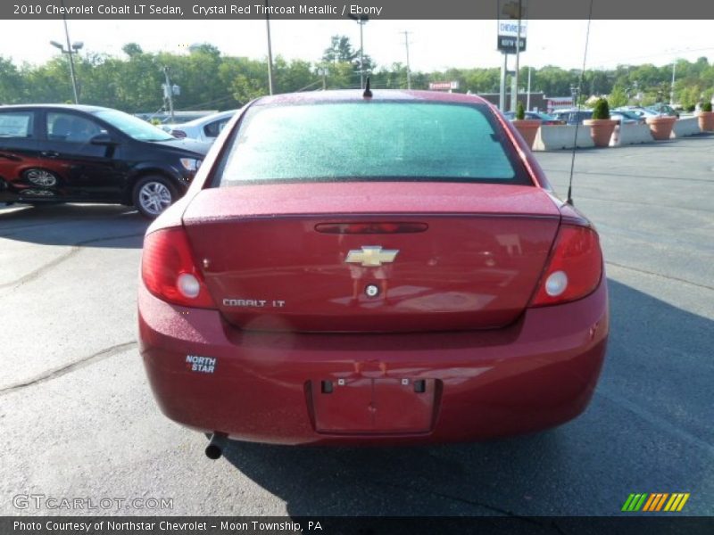 Crystal Red Tintcoat Metallic / Ebony 2010 Chevrolet Cobalt LT Sedan