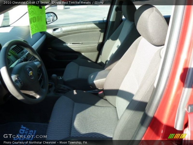 Crystal Red Tintcoat Metallic / Ebony 2010 Chevrolet Cobalt LT Sedan