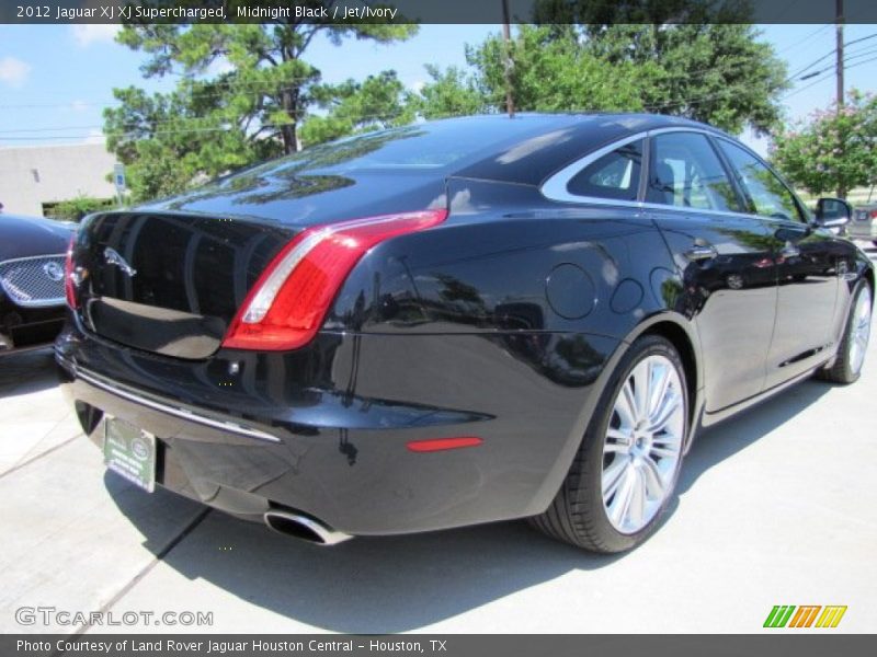 Midnight Black / Jet/Ivory 2012 Jaguar XJ XJ Supercharged