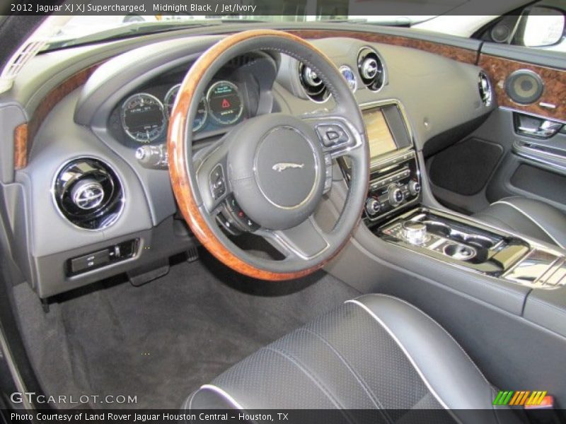  2012 XJ XJ Supercharged Jet/Ivory Interior