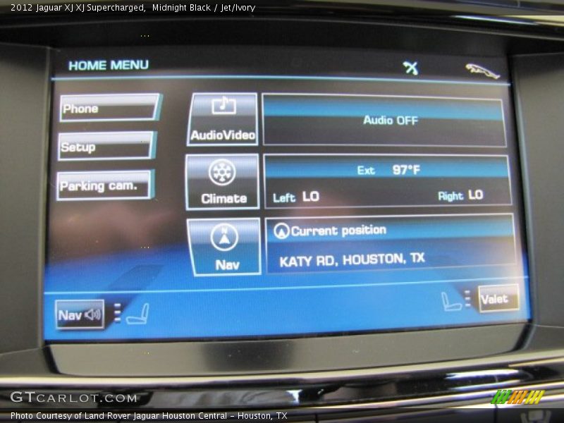 Controls of 2012 XJ XJ Supercharged