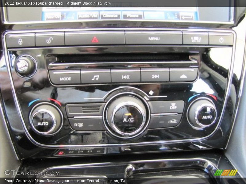 Controls of 2012 XJ XJ Supercharged