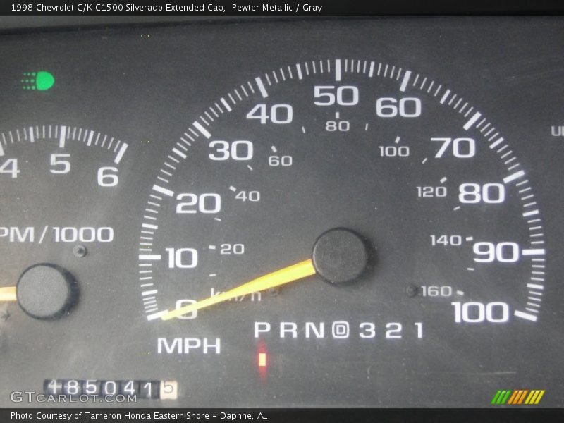 Pewter Metallic / Gray 1998 Chevrolet C/K C1500 Silverado Extended Cab