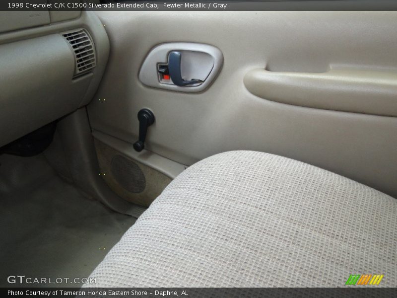 Pewter Metallic / Gray 1998 Chevrolet C/K C1500 Silverado Extended Cab