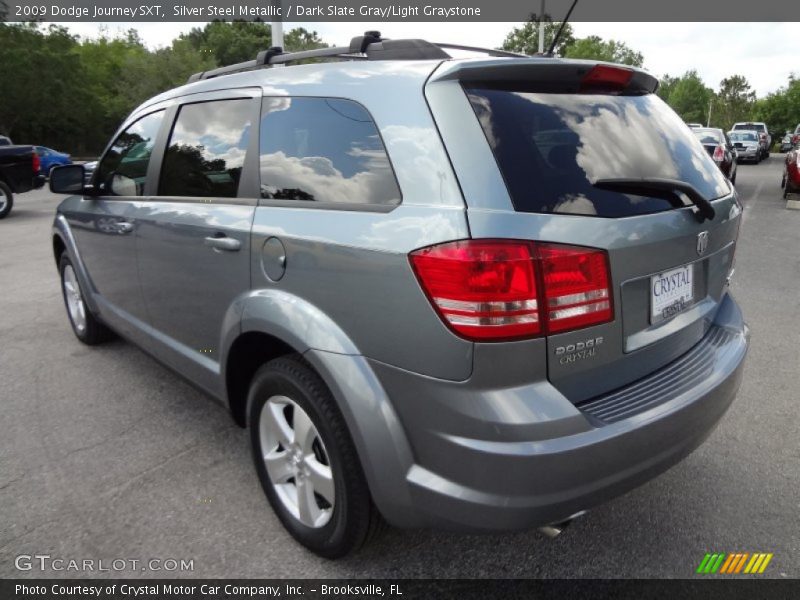 Silver Steel Metallic / Dark Slate Gray/Light Graystone 2009 Dodge Journey SXT