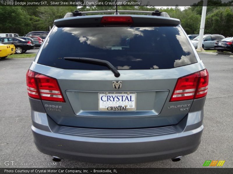 Silver Steel Metallic / Dark Slate Gray/Light Graystone 2009 Dodge Journey SXT