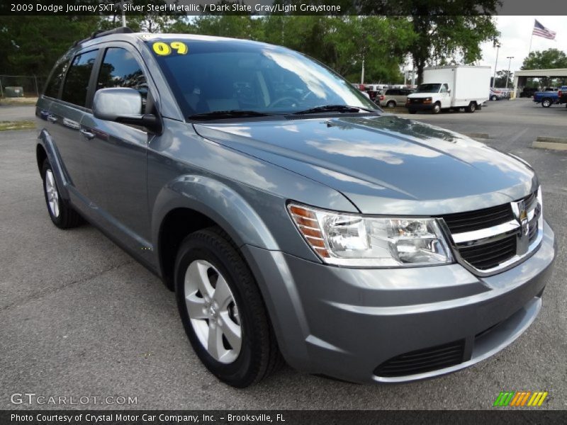 Silver Steel Metallic / Dark Slate Gray/Light Graystone 2009 Dodge Journey SXT