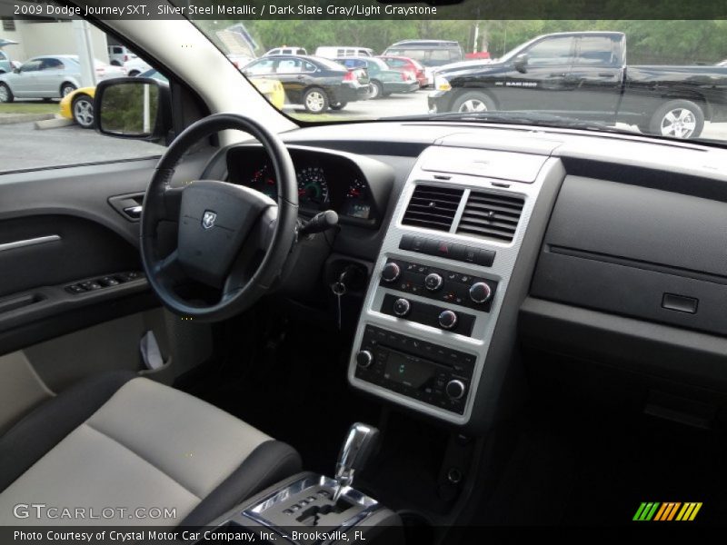 Silver Steel Metallic / Dark Slate Gray/Light Graystone 2009 Dodge Journey SXT