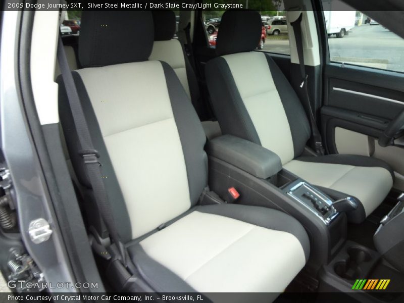Silver Steel Metallic / Dark Slate Gray/Light Graystone 2009 Dodge Journey SXT