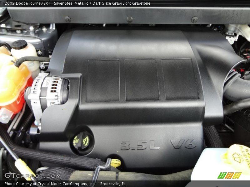 Silver Steel Metallic / Dark Slate Gray/Light Graystone 2009 Dodge Journey SXT