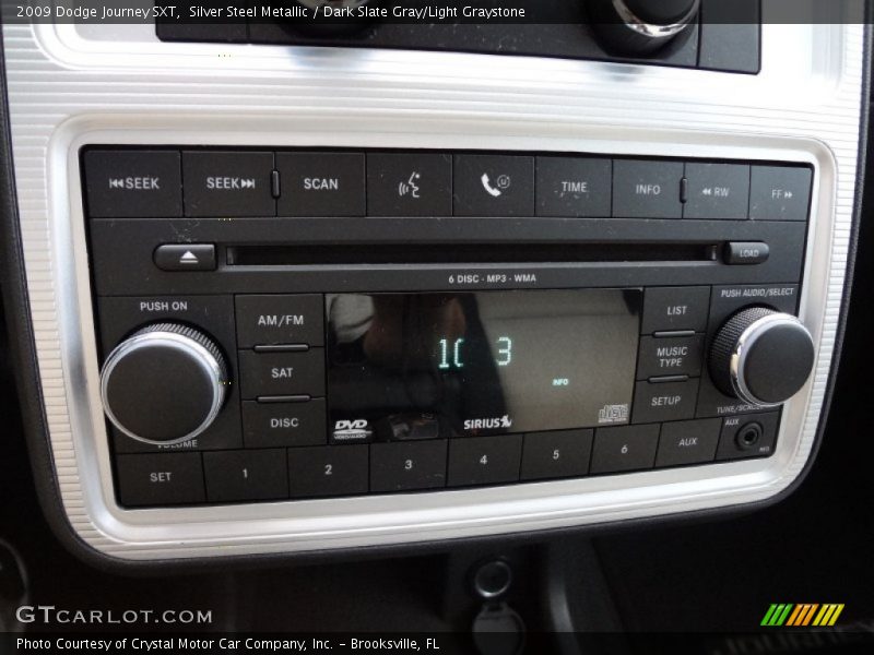 Silver Steel Metallic / Dark Slate Gray/Light Graystone 2009 Dodge Journey SXT