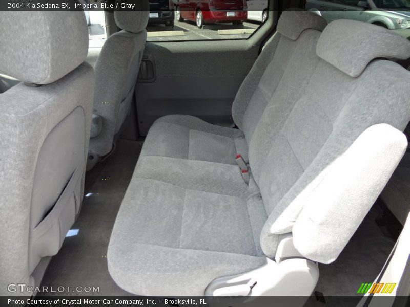 Imperial Blue / Gray 2004 Kia Sedona EX
