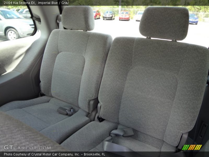 Imperial Blue / Gray 2004 Kia Sedona EX