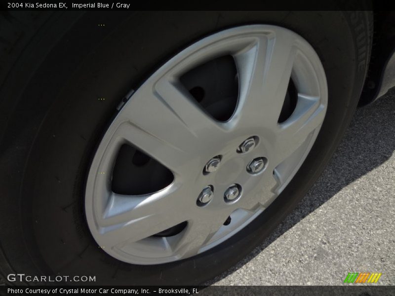 Imperial Blue / Gray 2004 Kia Sedona EX