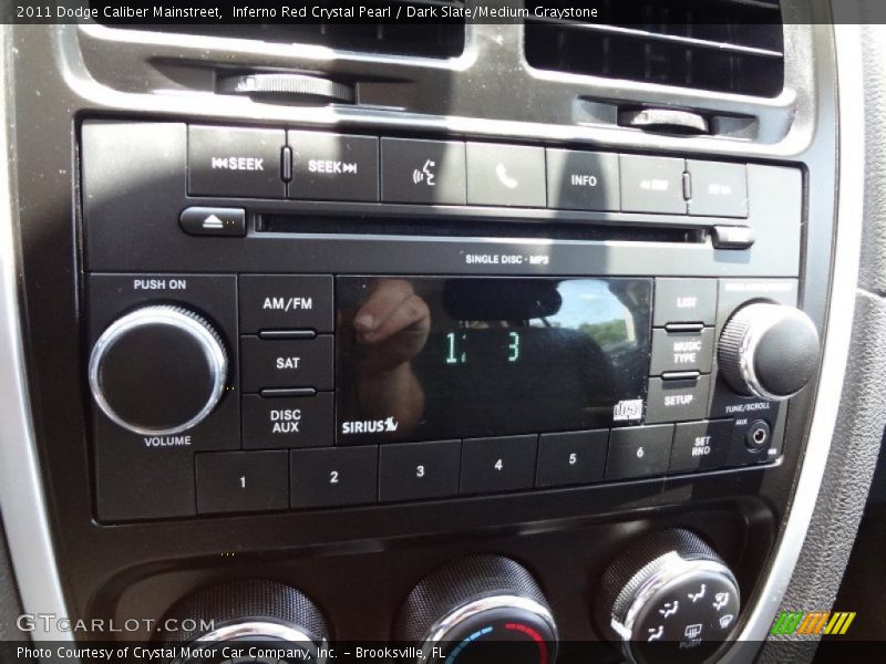 Inferno Red Crystal Pearl / Dark Slate/Medium Graystone 2011 Dodge Caliber Mainstreet