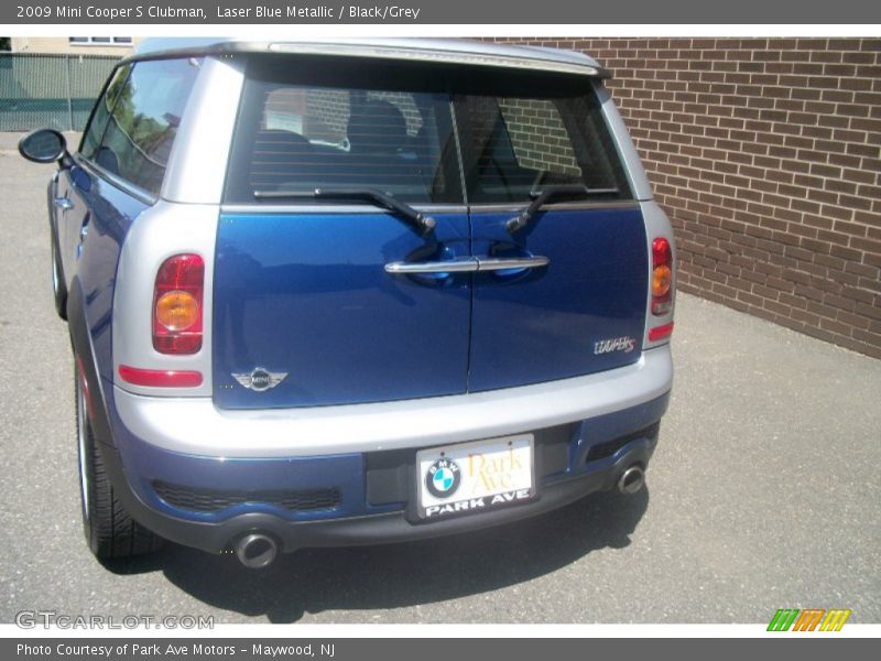 Laser Blue Metallic / Black/Grey 2009 Mini Cooper S Clubman