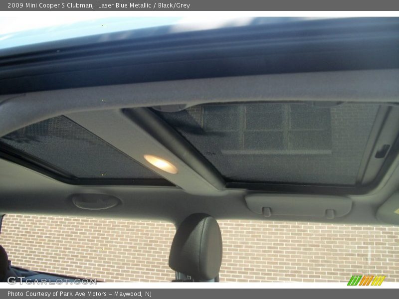 Laser Blue Metallic / Black/Grey 2009 Mini Cooper S Clubman