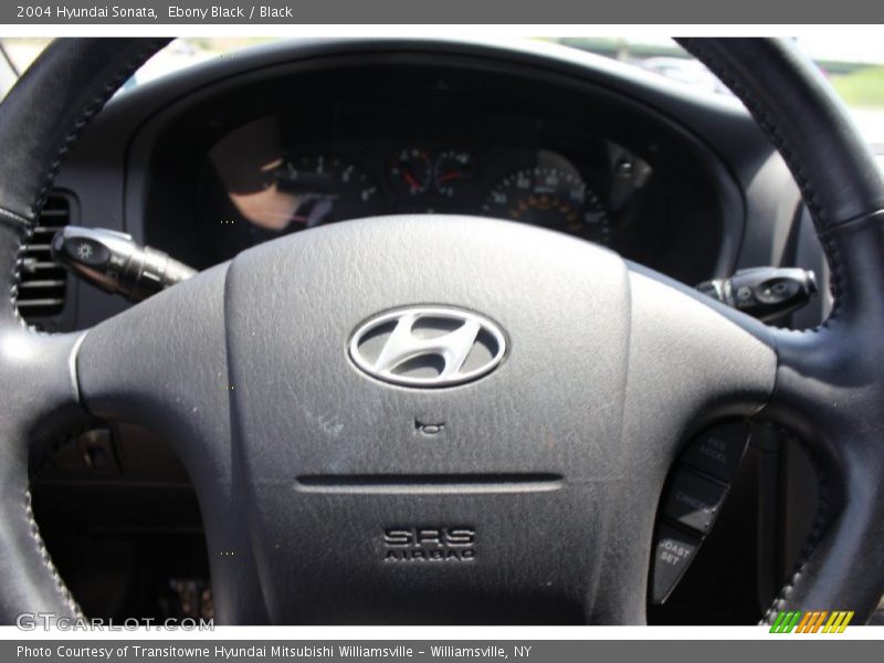 Ebony Black / Black 2004 Hyundai Sonata