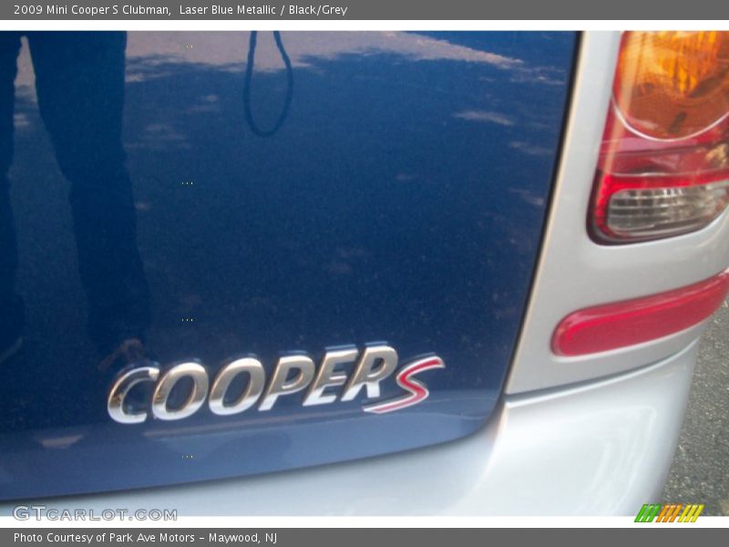 Laser Blue Metallic / Black/Grey 2009 Mini Cooper S Clubman