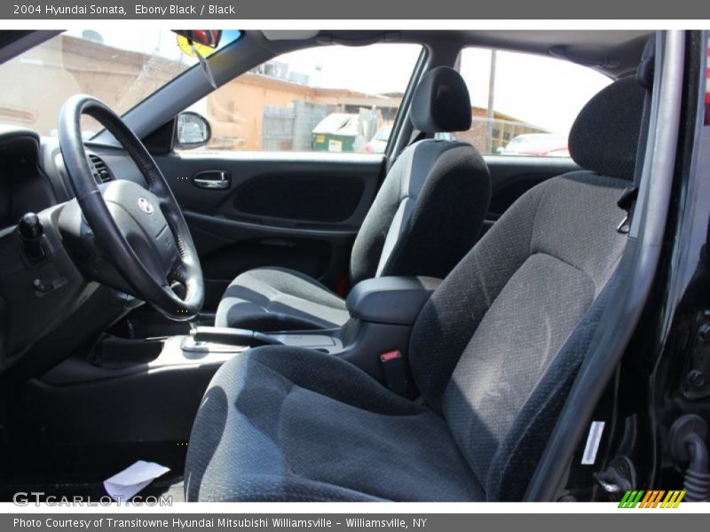 Ebony Black / Black 2004 Hyundai Sonata