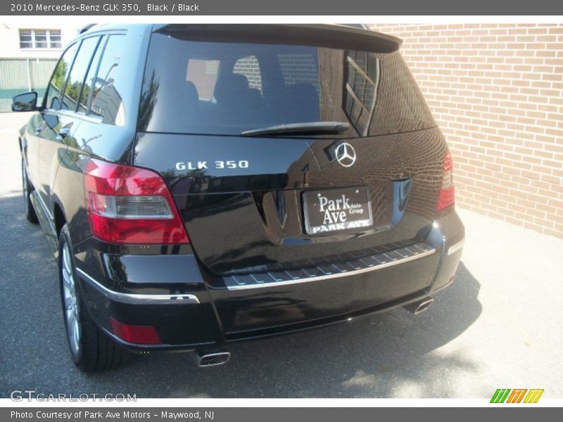 Black / Black 2010 Mercedes-Benz GLK 350
