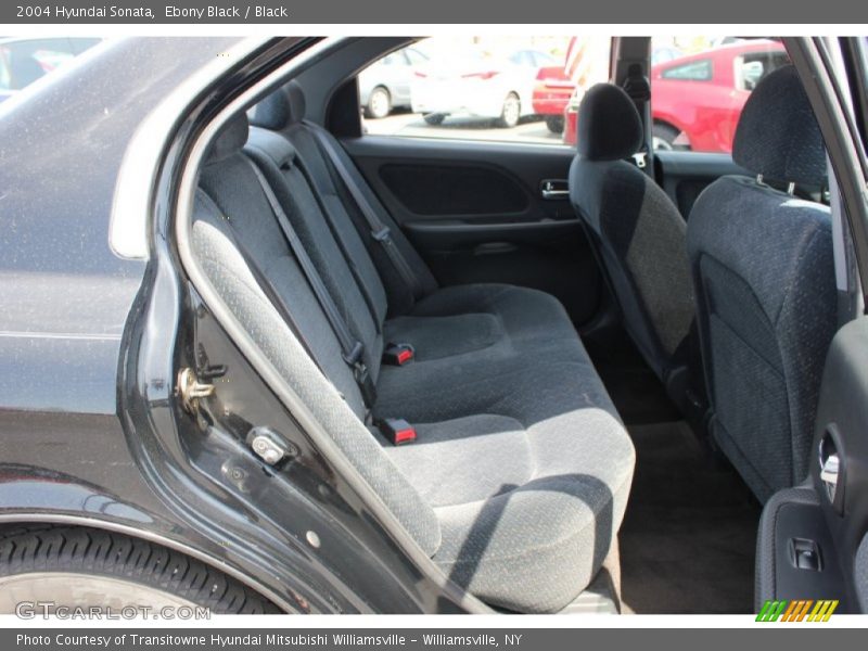 Ebony Black / Black 2004 Hyundai Sonata