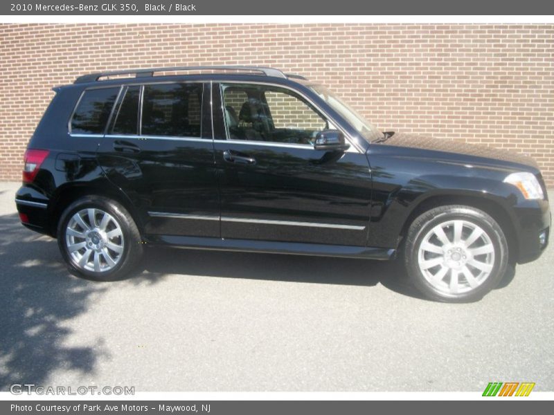 Black / Black 2010 Mercedes-Benz GLK 350