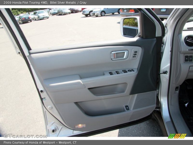 Billet Silver Metallic / Gray 2009 Honda Pilot Touring 4WD