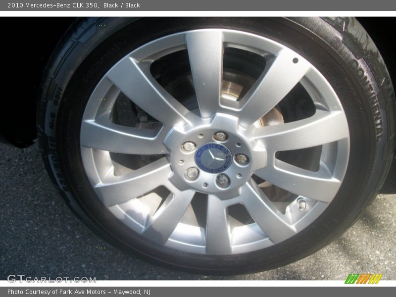 Black / Black 2010 Mercedes-Benz GLK 350