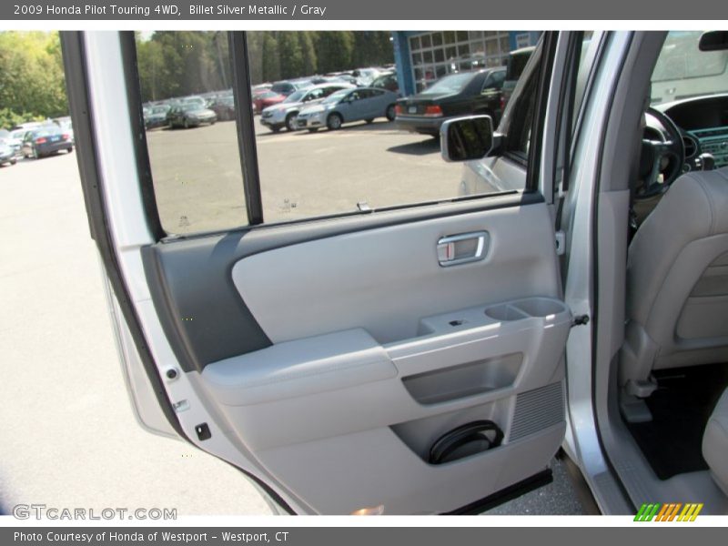 Billet Silver Metallic / Gray 2009 Honda Pilot Touring 4WD