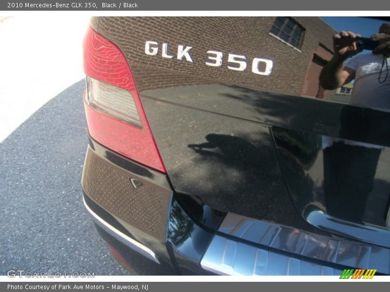 Black / Black 2010 Mercedes-Benz GLK 350