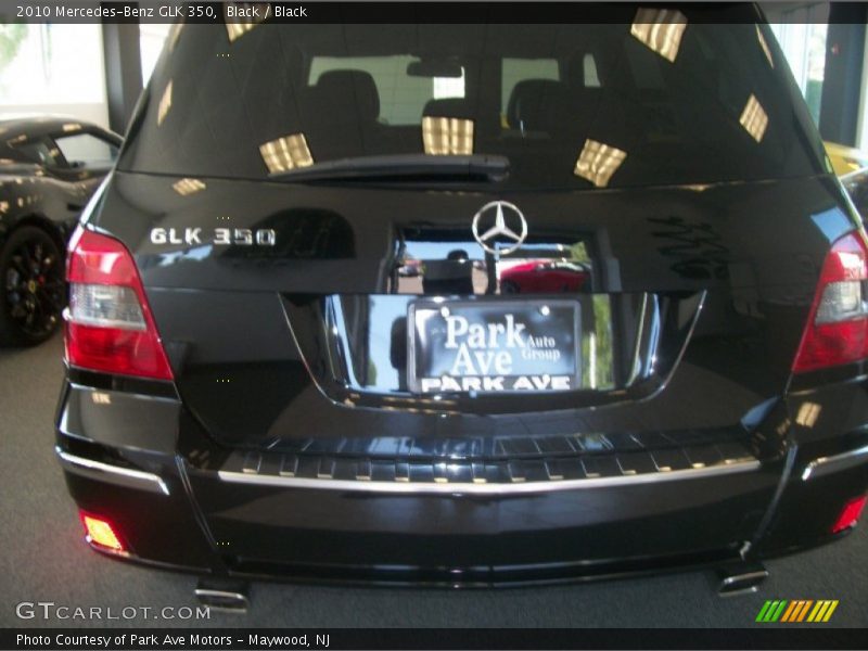Black / Black 2010 Mercedes-Benz GLK 350