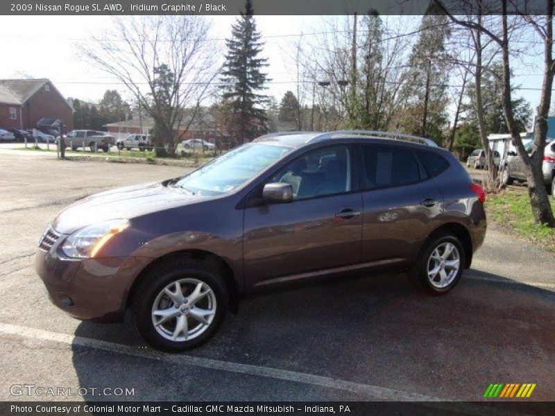 Iridium Graphite / Black 2009 Nissan Rogue SL AWD